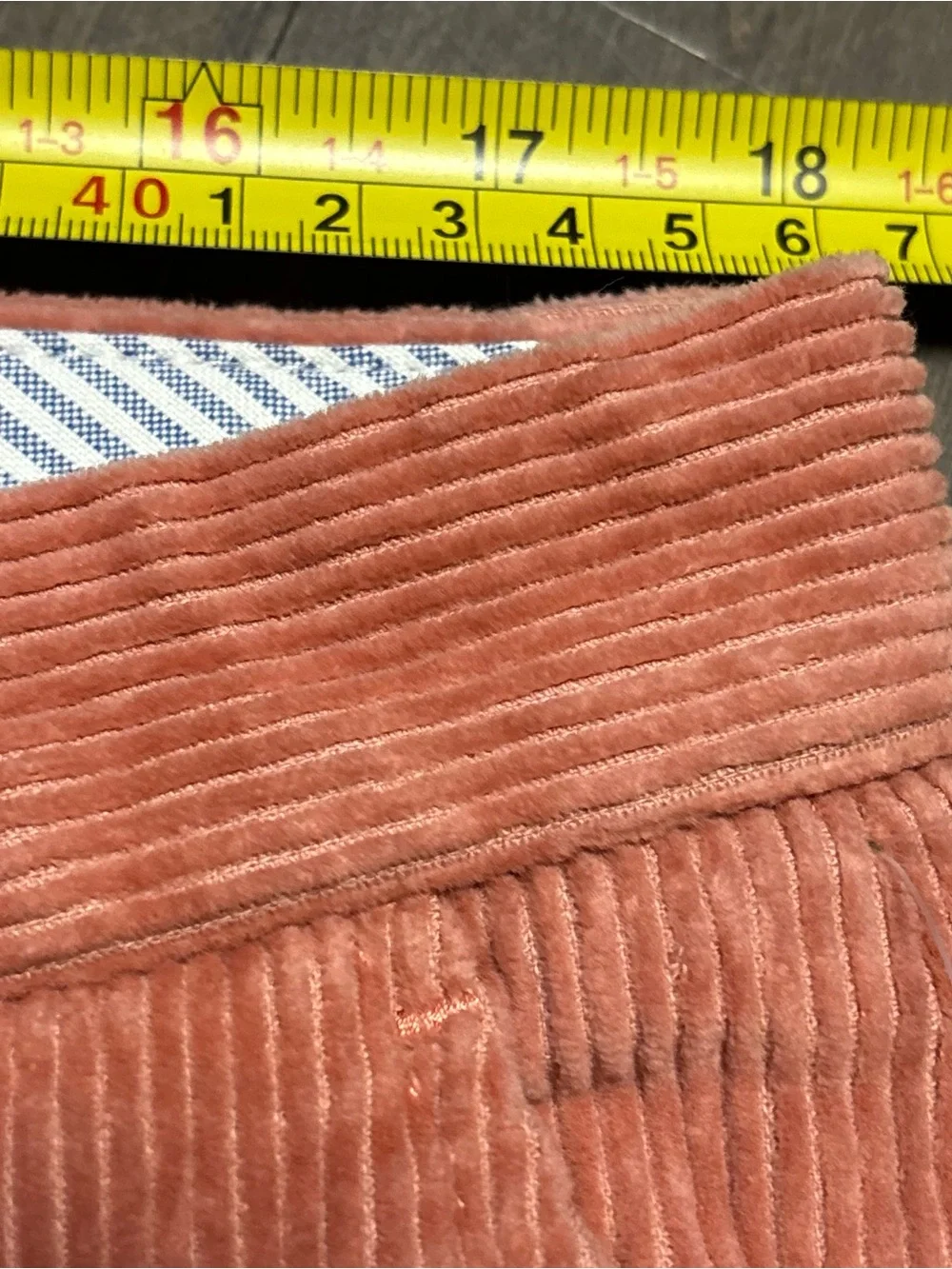 Brooks Brothers Brooksgate Corduroy Pants 36x32 Salmon Coral Straight NWT